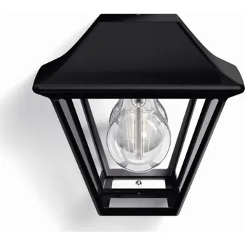 Venkovní osvětlení Venkovní nástěnné svítidlo Philips černé E27 42 W