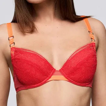 Podprsenka Sarda - Lovelace podprsenka push-up vyztužená hibiscus 85C 3501327
