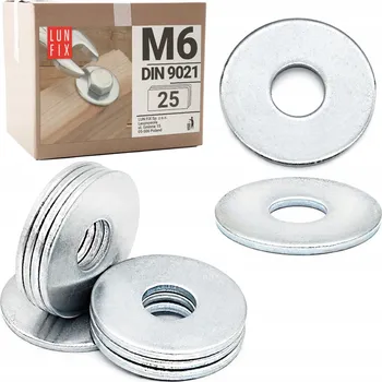 Matice Zvětšené podložky LunFix DIN 9021 M6 25 5 kusů