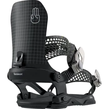 Vázání na snowboard vázání Bataleon Etna AsymWrap - Black M/L