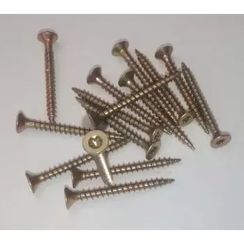 Vrut Vrut univerzální 5,0x60 mm, zápustná hlava TORX, žlutý zinek