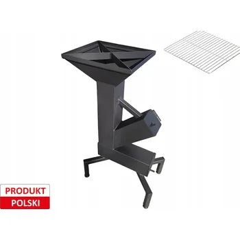 Zabezpečení domácnosti Raketová kamna s grilem, polní vařič