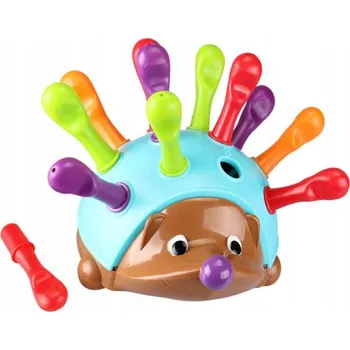 Hračka pro nejmenší Třídič Vkládačka Ježek Montessori Čísla 8818