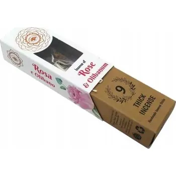 Vonná tyčinka Botanické vonné tyčinky Green Tree Růže a Olibanum