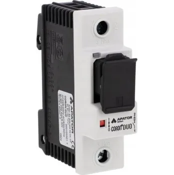 Pojistkový odpínač 1P 63A 500V AC pojistka D0 CORON DUO 0000103301T