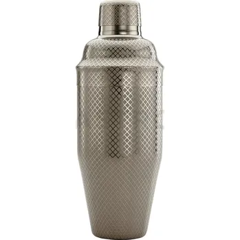 Trekingová hůl 3dílný barový šejkr v japonském stylu, černý, 700 ml | BARFLY, Diamond Lettice