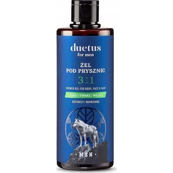 Koupelová kosmetika Duetus pro muže 3v1 výživný Sprchový gel 300 ml