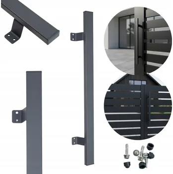 Madlo do koupelny Madlo ke dveřím ADGO 65 cm šedé