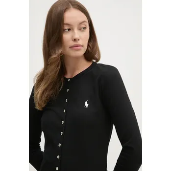 Tričko s dlouhým rukávem Polo Ralph Lauren 211941175 černá 99X, vel. XS