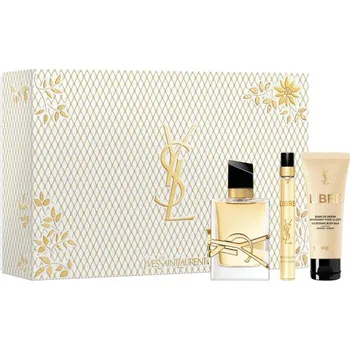Kosmetická sada Yves Saint Laurent Libre W EDP dárková sada (parfémová voda 50 ml + tělové mléko 50 ml + cestovní sprej 10 ml)
