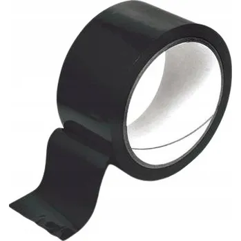 Lepicí páska Balicí páska Lun Fix černá, šířka 48 mm, délka 50 m, 1 ks