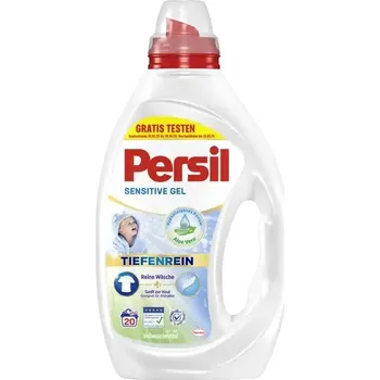 Prací gel PRACÍ GEL PERSIL SENSITIVE GEL TIEFENREIN 20 PRANÍ 900ML. z Německa