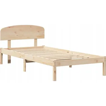 Postel Rámeček postele Přírodní 100 x 200 cm Masivní borovicové dřevo