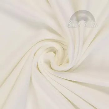 Teplákovina počesaná Premium Ecru (E) (Počesaná teplákovina s elastanem)