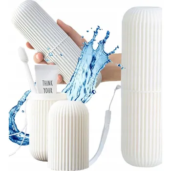 Kosmetická taška POUZDRO ORGANIZÉR na zubní kartáček, pastu a další – cestovní kosmetická taštička