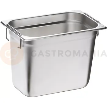 Nerezový dřez Ocelová gastronádoba s úchyty GN 1/4, 150 mm | STALGAST, Basic