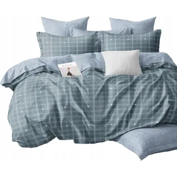 Povlečení SADA POVLEČENÍ 200X220 BAVLNĚNÝ SATÉN 2X POVLEČENÍ NA POLŠTÁŘ 70X80 VELKÝ VÝBĚR