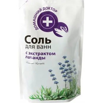 Koupelová kosmetika DOMÁCÍ LÉKAŘ MOŘSKÁ SŮL LEVANDULOVÁ 500g