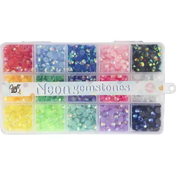 Dětské zboží Sada drahokamů neonové