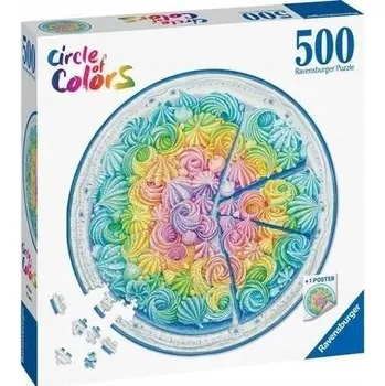 Paleta barev Ravensburger 500 dílků Puzzle Ciacho