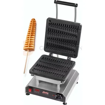 Toustovač Vaflovač 320 x 530 x 655 mm s litinovou deskou na vafle na špejli | NEUMARKER, Thermocook