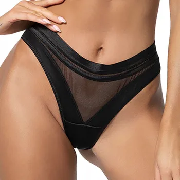 Kalhotky Axami V-10755 černé XS Kalhotky tanga