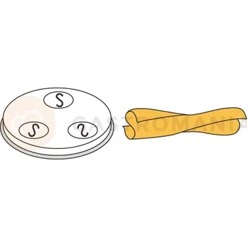 Strojek na těstoviny Nástavec na těstoviny 57 mm Casreccie pro strojek MPF 2.5 a MPF 4 | NEUMARKER, 06-50754-00