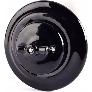 vypínač Keramický otočný přepínač dvojitý nebo schodišťový dvojitý loft