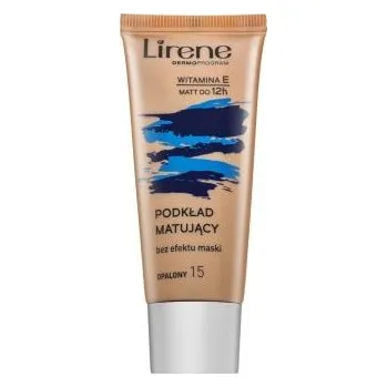 Make-up Lirene Nature Matte Fluid fluidní make-up s matujícím účinkem 15 Tanned 30 ml