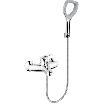 Vodovodní baterie Vanová nástěnná baterie s příslušenstvím Metalia ECO+ chrom