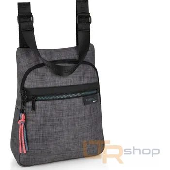 Kabelka 604045 SHANI batůžrk/kabelka 26x33x9cm Gabol 6,5L Šedá