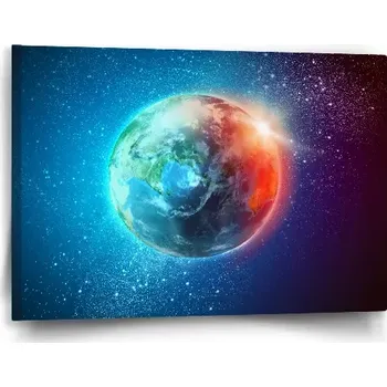 Obraz Sablio Obraz Země ve vesmíru - 60x40 cm