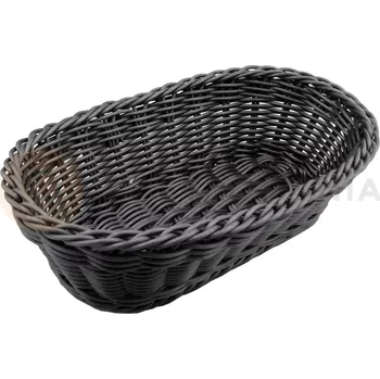 Univerzální košík z polypropylenu, černý, 230x115x75 mm | STALGAST, 361233