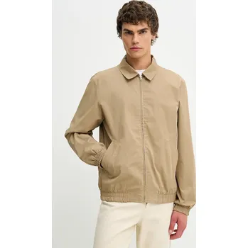 Pánská bunda Bavlněná bunda A.P.C. Blouson Gilbert COGZR.H02922 béžová 80X, vel. XL