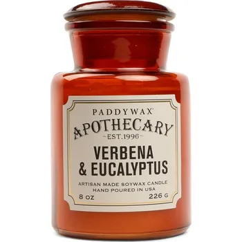 Svíčka Vonná sójová svíčka Paddywax Verbena and Eucalyptus 516 g APG805EU vícebarevná MLC