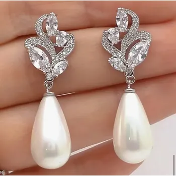 Náušnice Isla Margarita Vintage náušnice s perlou