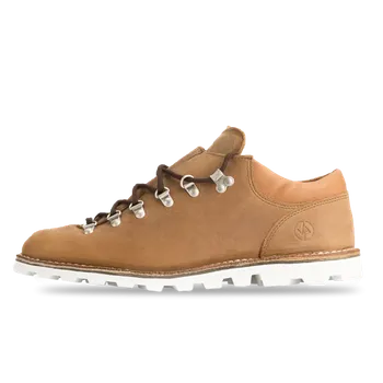 Pánské polobotky Vasky Batky Caramel - Pánské kožené boty světle hnědé&nbsp;- jarní / podzimní boty | Flexiko | česká výroba ze Zlína 47 EU