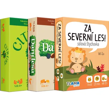 Desková hra TLAMA games Citrusy + Dary lesa + Za severní les