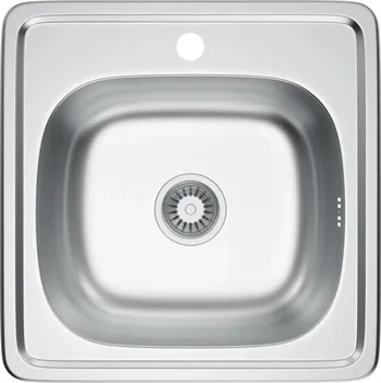 Nerezový dřez Velazo Dřez 1 komorový, nerez - VE-4848D, 48x48 cm