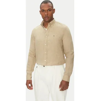 Pánská košile Tommy Hilfiger pánská béžová košile 20012185-2170336