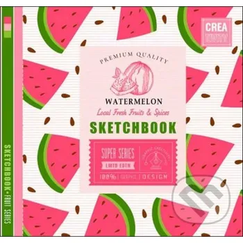 Diář Sketchbook WATERMELON 20 x 20 cm - Ditipo a.s. Ditipo a.s.