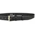 Opasek PENNY BELTS Kožený opasek 2260 černý - 105 cm