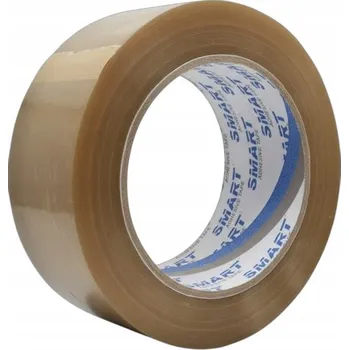 Lepicí páska SMART PVC Páska SOLVENT 48 mm x 132 m SILNÁ Přírodní Kaučuk Hnědá 1 Ks