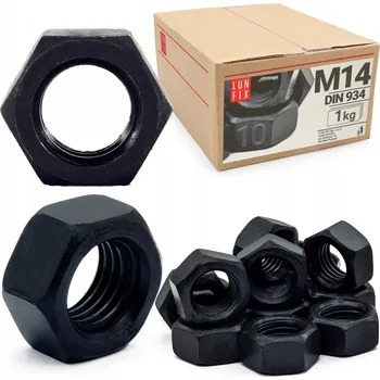 Matice Matice M14 tř. 10.9 černá DIN 934 1 kg