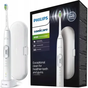 Péče o chrup Kartáček Philips Sonicare ProtectiveClean 6100 HX6877/28 Bílý