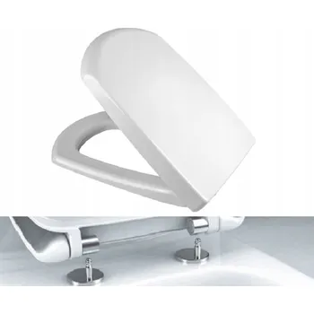 Obraz Sedátko na WC mísu Ramm Cersanit bílé duroplast