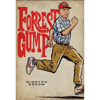 PUZZLE Forrest Gump Tom Hanks + JMÉNO Krabička 120 dílků