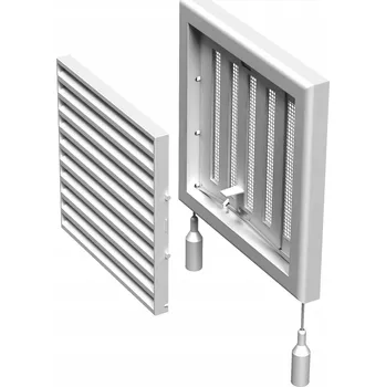 Větrací mřížka Ventilační mřížka Ventika bílá