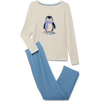 Dámské oblečení 718288 - Tchibo - Pyžamo - pro ženy - vel. XXL 52/54 - barva: modrá