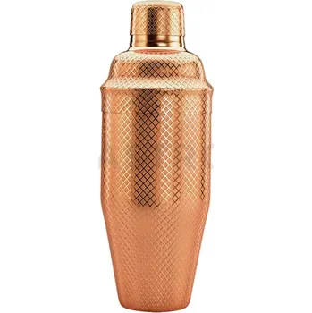 Trekingová hůl 3dílný barový šejkr v japonském stylu, měď 700 ml | BARFLY, Diamond Lettice